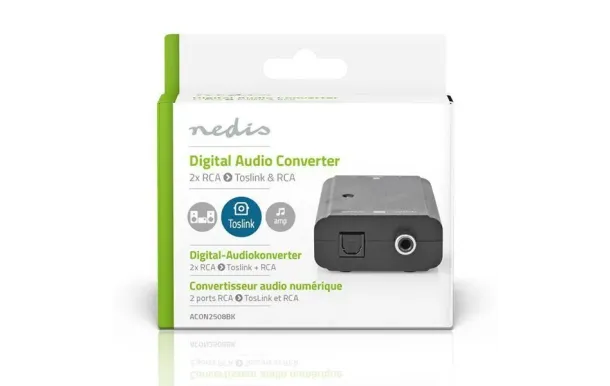 NEDIS Connectique Audio Co ACON2508BK